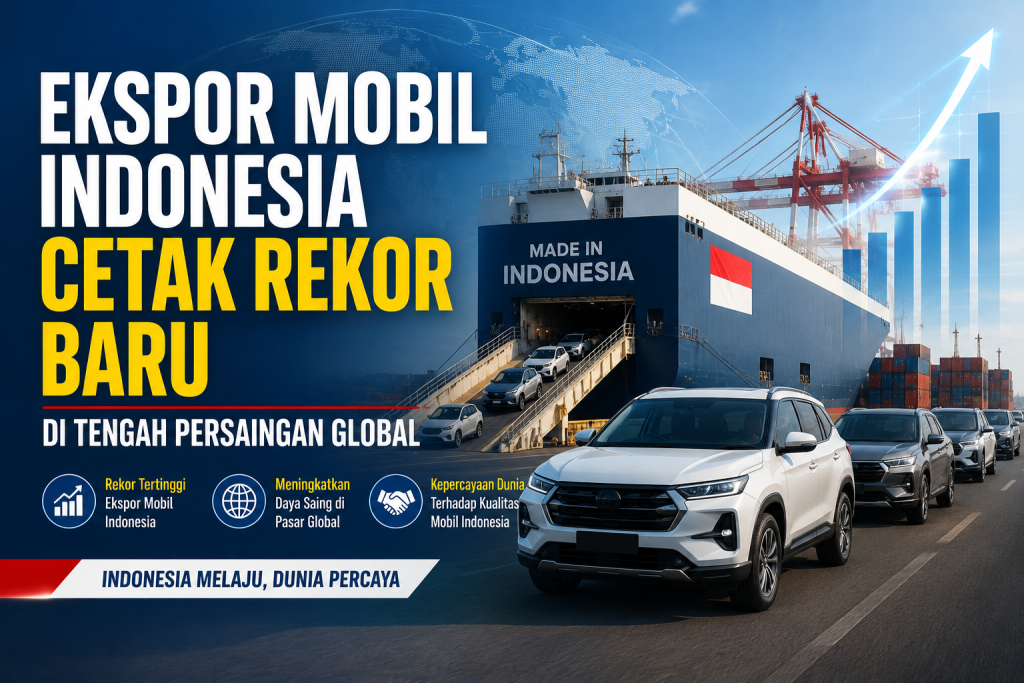 Ekspor Mobil Indonesia Cetak Rekor Baru di Tengah Persaingan Global