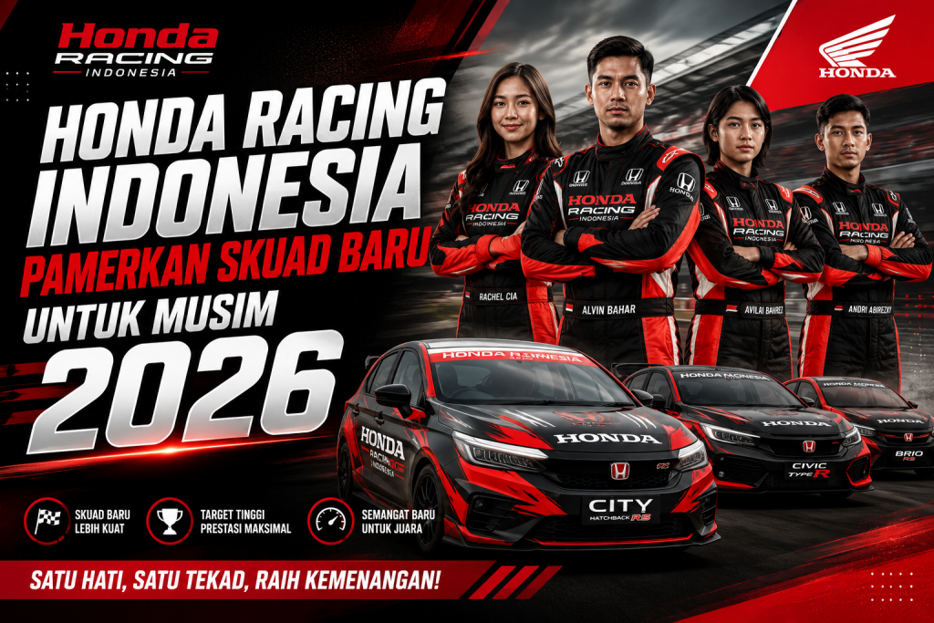 Honda Racing Indonesia Pamerkan Skuad Baru untuk Musim 2026