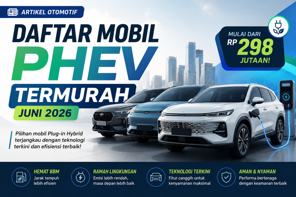 Daftar Mobil PHEV Termurah Juni 2026