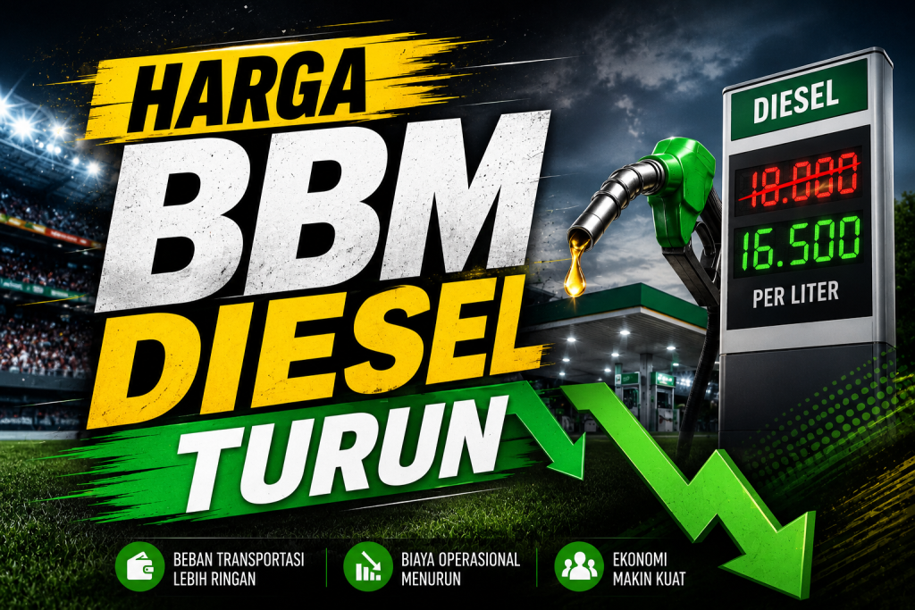 Harga BBM Diesel Turun, Kabar Baik bagi Masyarakat dan Pelaku Usaha