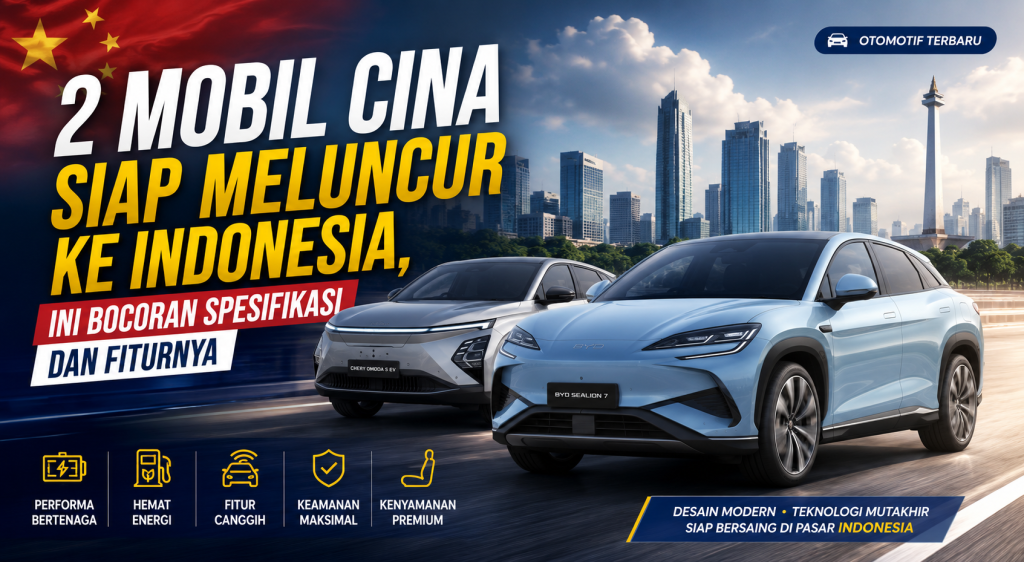 2 Mobil Cina Siap Meluncur ke Indonesia, Ini Bocoran Spesifikasi dan Fiturnya