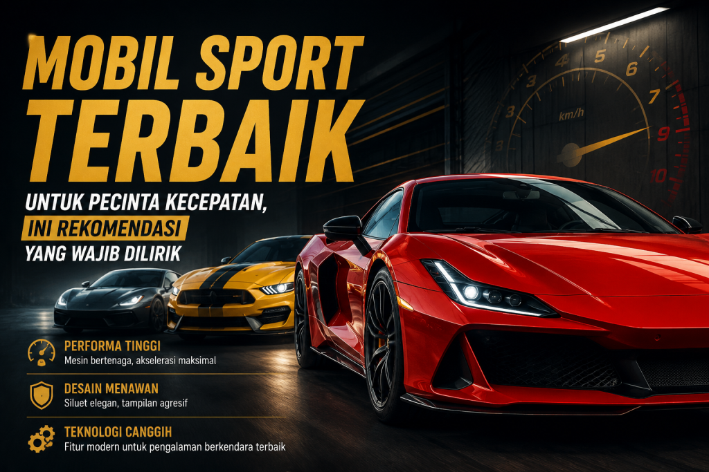 Mobil Sport Terbaik untuk Pecinta Kecepatan, Ini Rekomendasi yang Wajib Dilirik