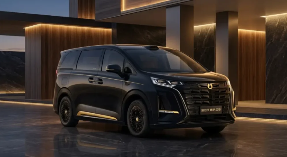 BYD Denza D9 Resmi Rilis Warna Dark Gold, Tampil Lebih Mewah dengan Sentuhan Emas