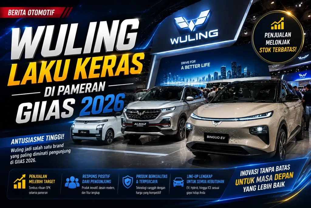 Wuling Laku Keras di Pameran GIIAS 2026